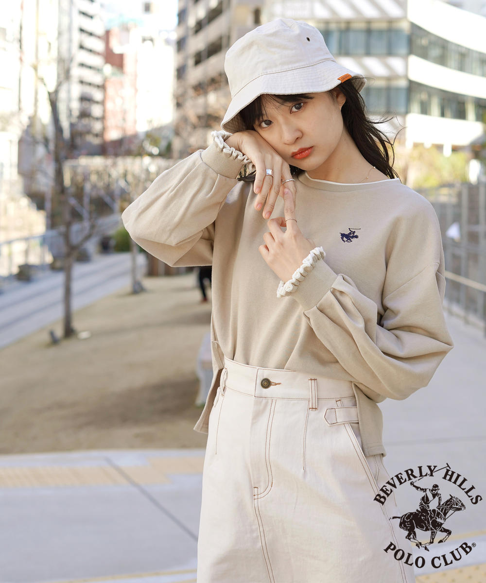 再値下げ Beverly Hills Polo Club ビバリーヒルズポロクラブ コラボスウェット カットソー ニコル公式通販サイト Nicole Online Shop