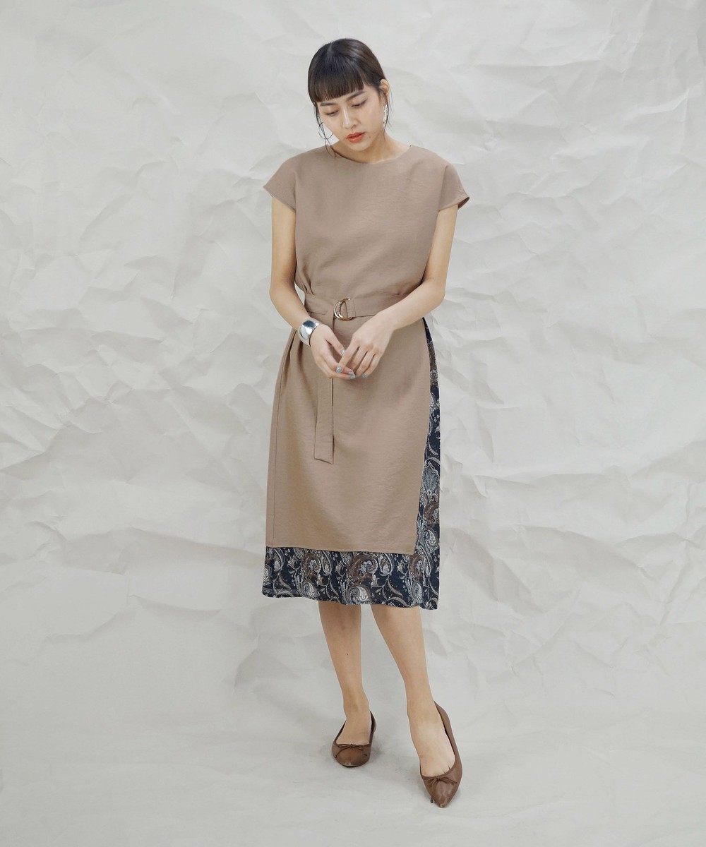 レイヤード風ワンピース ワンピース ニコル公式通販サイト Nicole Online Shop