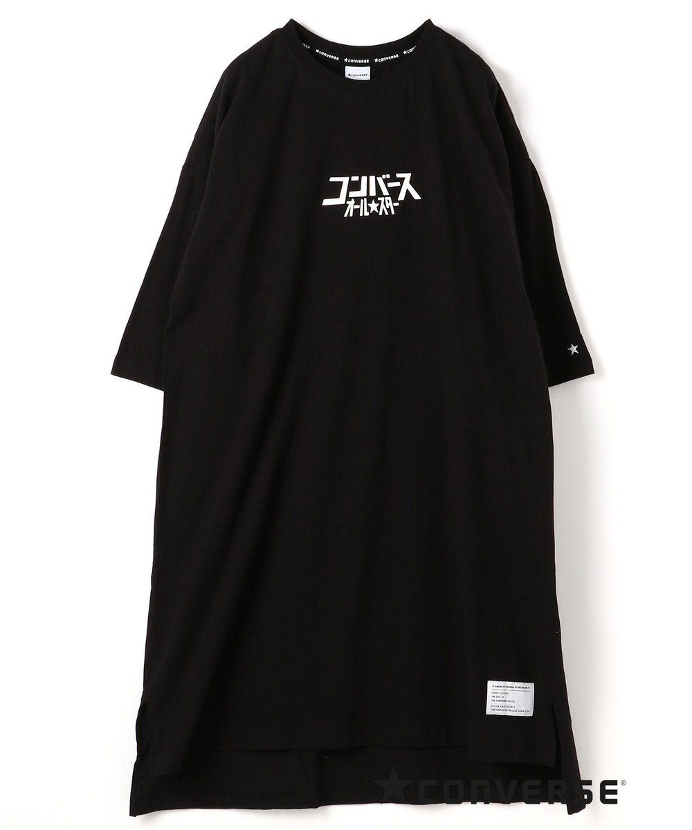 Converseカタカナロゴtシャツワンピース ワンピース ニコル公式通販サイト Nicole Online Shop