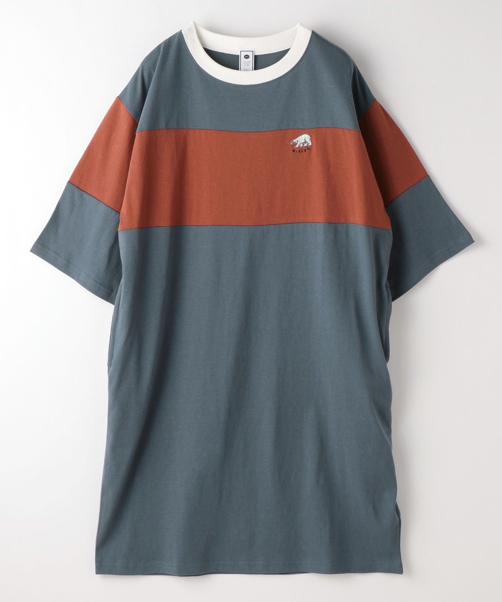 バイカラーシロクマワンピース ワンピース ニコル公式通販サイト Nicole Online Shop