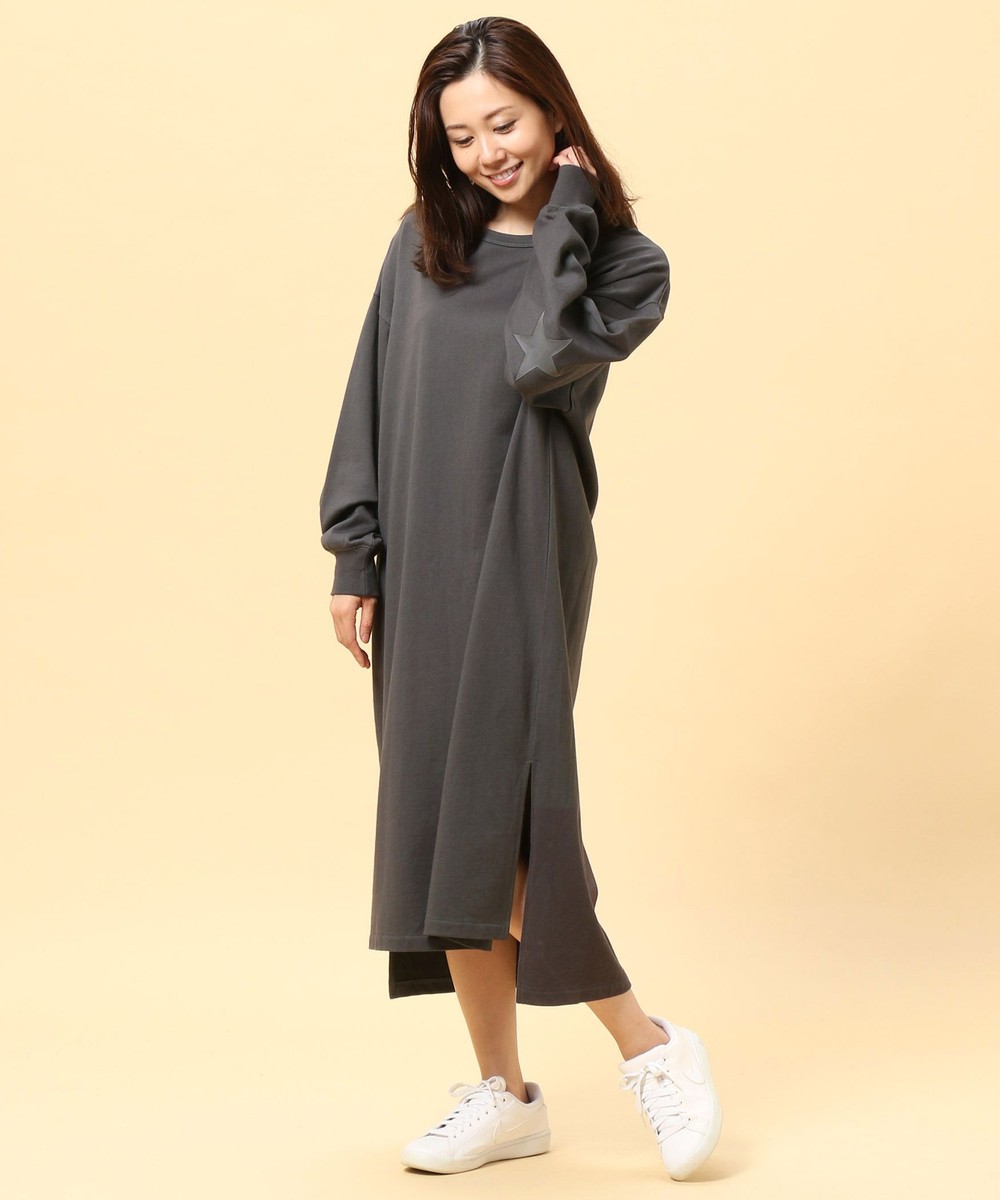 ミニ裏毛フードワンピース その他ワンピース ニコル公式通販サイト Nicole Online Shop