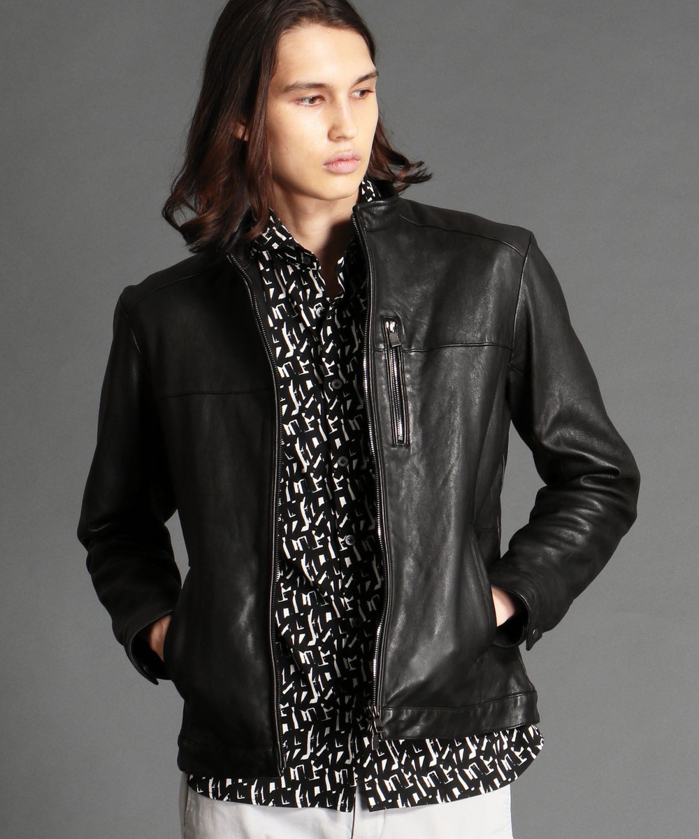 シープレザーライダースジャケット ライダース ニコル公式通販サイト Nicole Online Shop シープレザーライダースジャケット ライダース ニコル公式通販サイト Nicole Online Shop