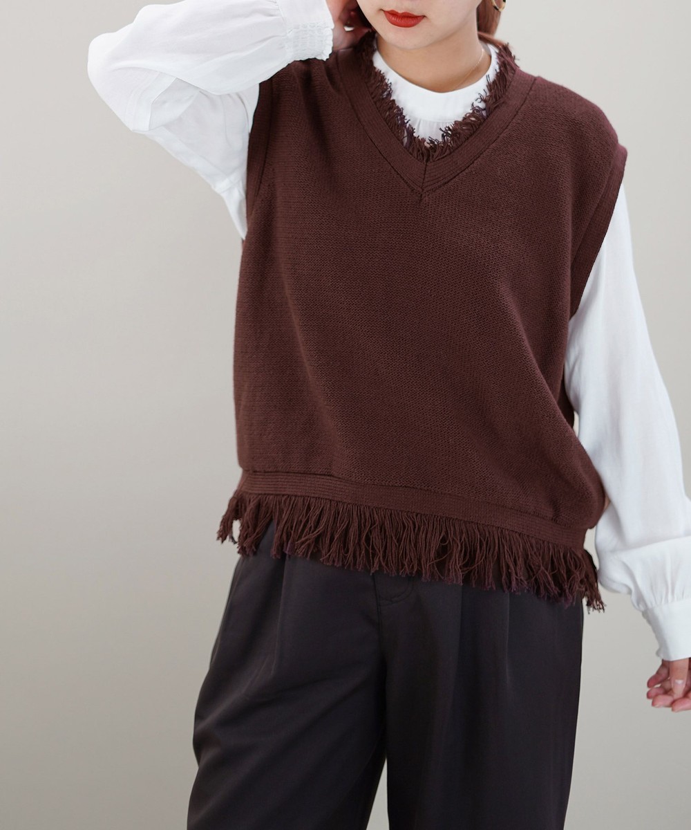 ブラウス フリンジニットベストセット 長袖 179 Wg オフィシャルオンラインショップ 179 Wg オフィシャルオンラインショップ ブラウス フリンジニットベストセット 長袖 179 Wg オフィシャルオンラインショップ 179 Wg オフィシャルオンラインショップ