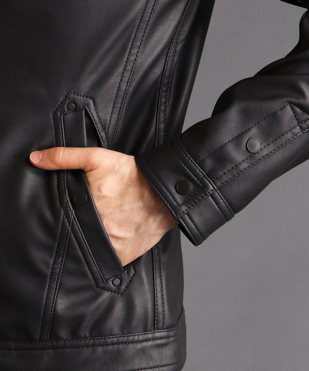 フェイクレザーブルゾン その他ジャケット ブルゾン ニコル公式通販サイト Nicole Online Shop フェイクレザーブルゾン その他ジャケット ブルゾン ニコル公式通販サイト Nicole Online Shop