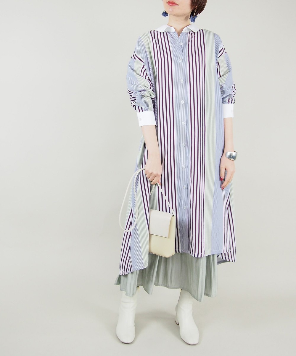 ランダムストライプワンピース その他ワンピース ニコル公式通販サイト Nicole Online Shop