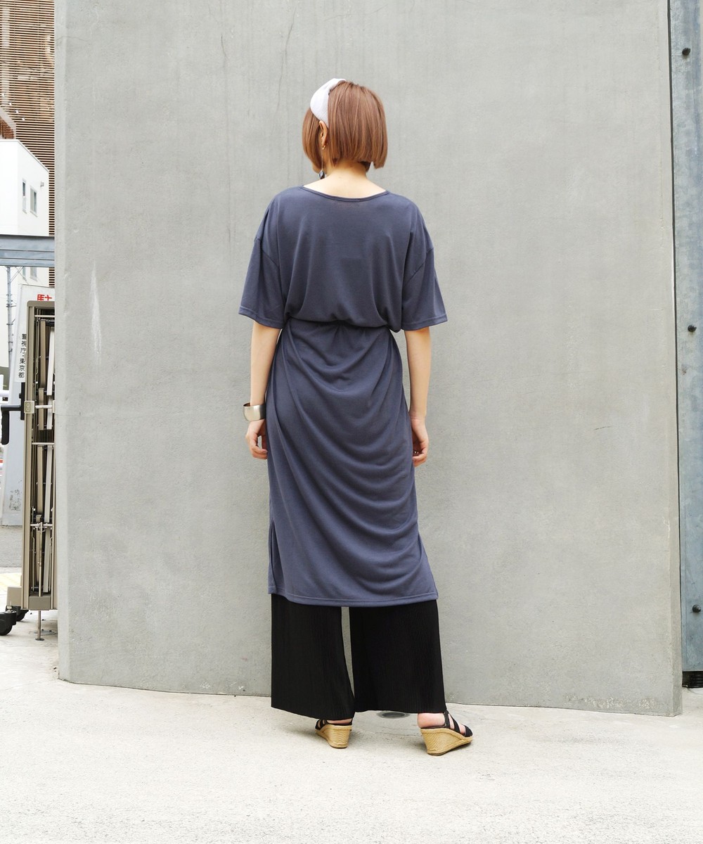 Time Sale スキッパーロングワンピース プリーツパンツセット その他ワンピース ニコル公式通販サイト Nicole Online Shop