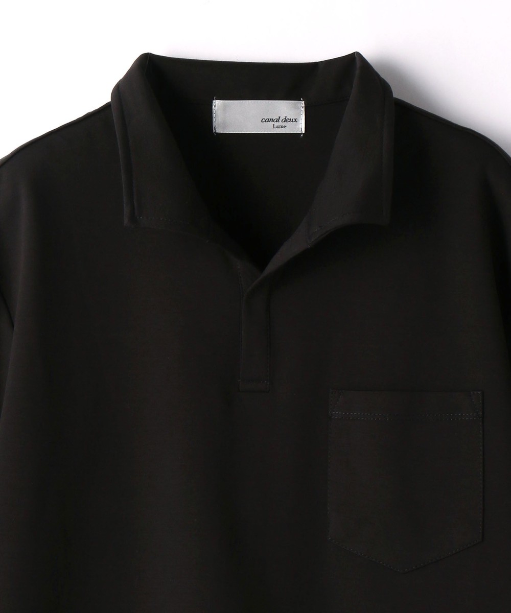 Canal Deux Luxe スタンドカラーポロシャツ ポロシャツ ニコル公式通販サイト Nicole Online Shop Canal Deux Luxe スタンドカラーポロシャツ ポロシャツ ニコル公式通販サイト Nicole Online Shop