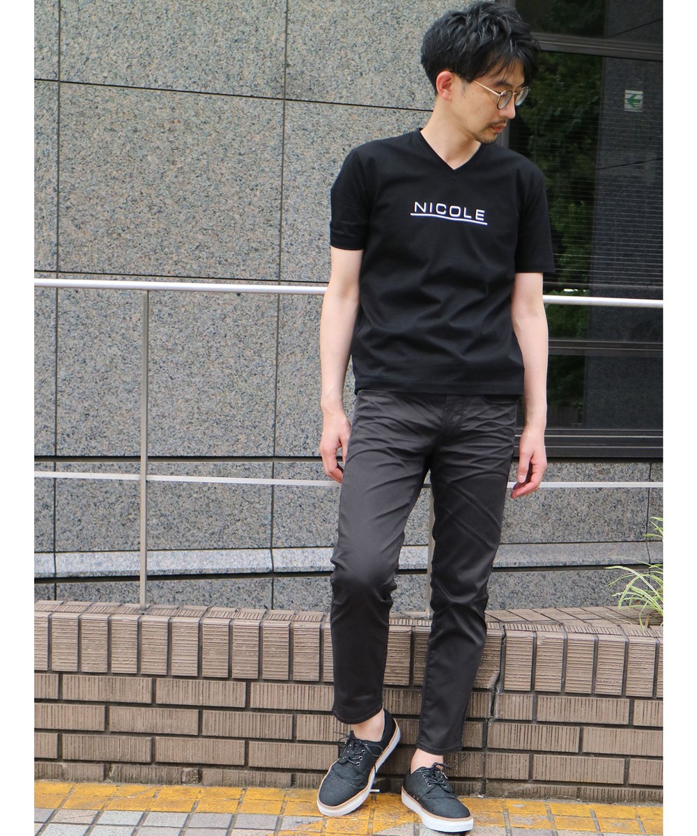 サテンアンクルパンツ その他パンツ ニコル公式通販サイト Nicole Online Shop サテンアンクルパンツ その他パンツ ニコル公式通販サイト Nicole Online Shop
