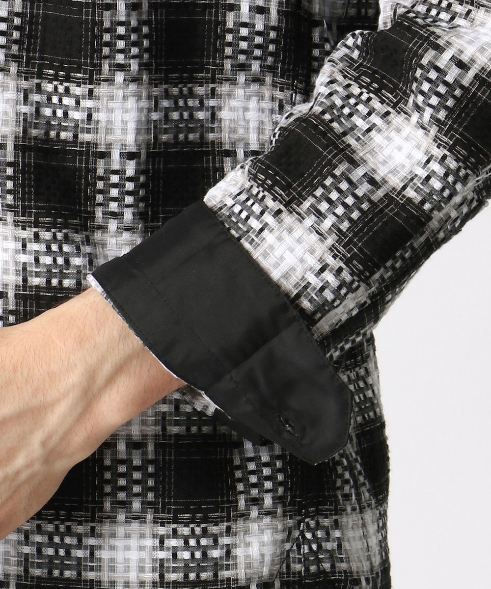 シアードビーチェックシャツ 長袖 ニコル公式通販サイト Nicole Online Shop シアードビーチェックシャツ 長袖 ニコル公式通販サイト Nicole Online Shop