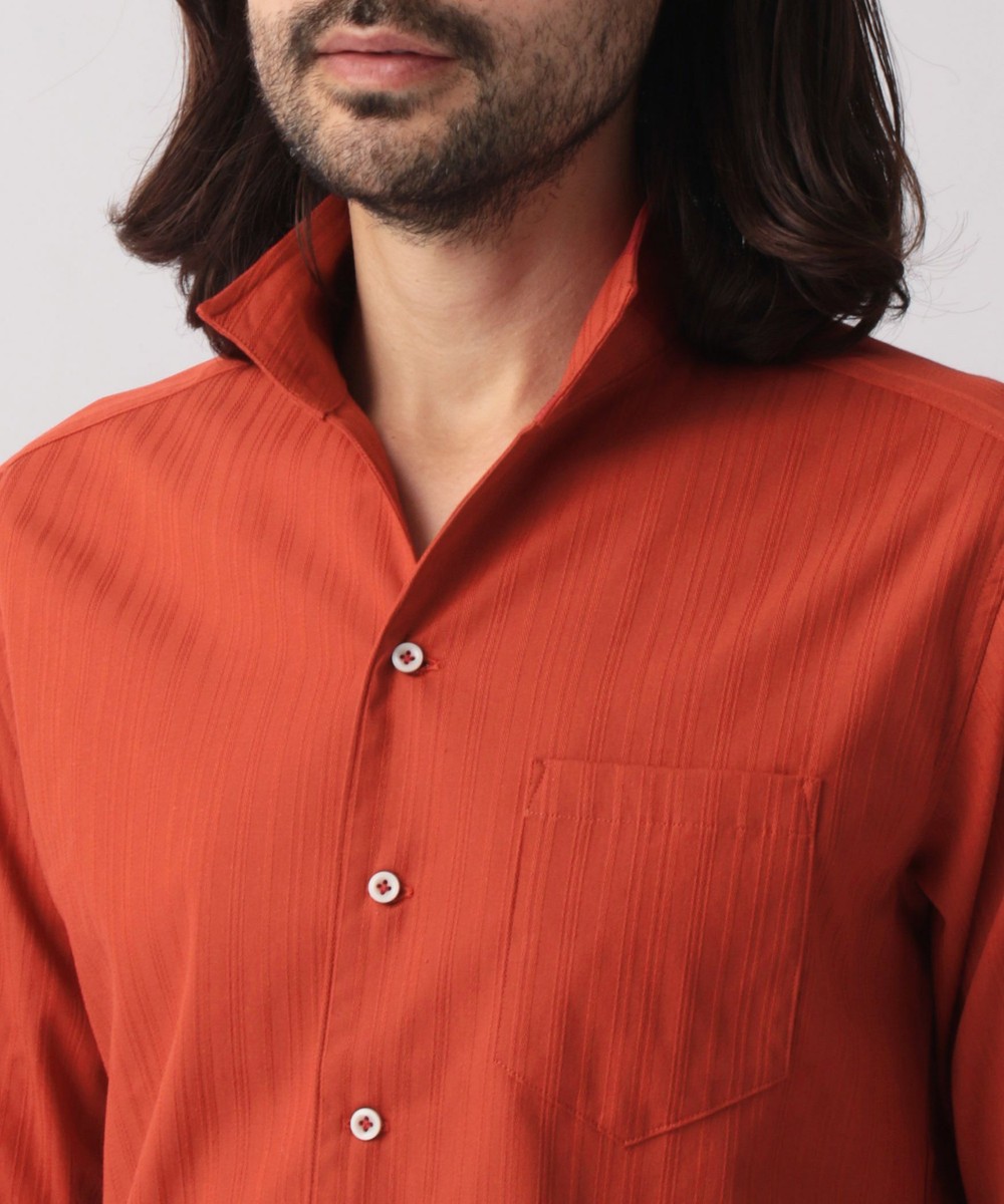 イタリアンカラー長袖シャツ 長袖 ニコル公式通販サイト Nicole Online Shop イタリアンカラー長袖シャツ 長袖 ニコル公式通販サイト Nicole Online Shop