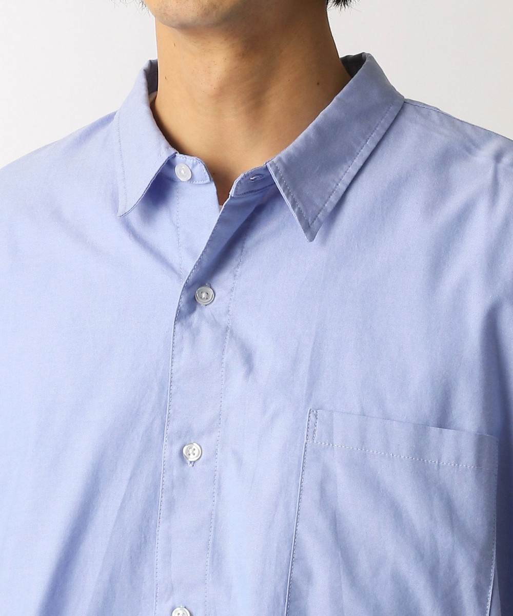 日本製素材使用オーバーサイズオックスシャツ 長袖 ニコル公式通販サイト Nicole Online Shop 日本製素材使用オーバーサイズオックスシャツ 長袖 ニコル公式通販サイト Nicole Online Shop