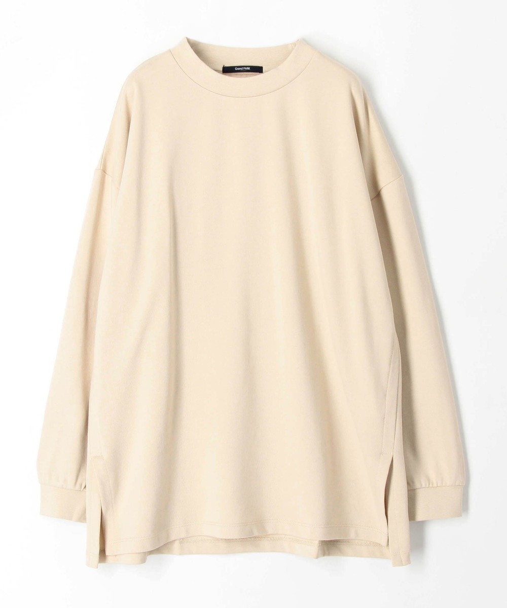 サイドスリット入り 薄手デザイントレーナー｜カットソー｜ニコル公式  