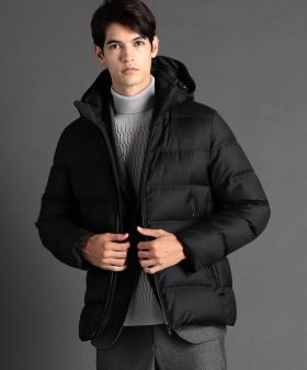 【ex/tra】CANONICO ウールダウンブルゾン