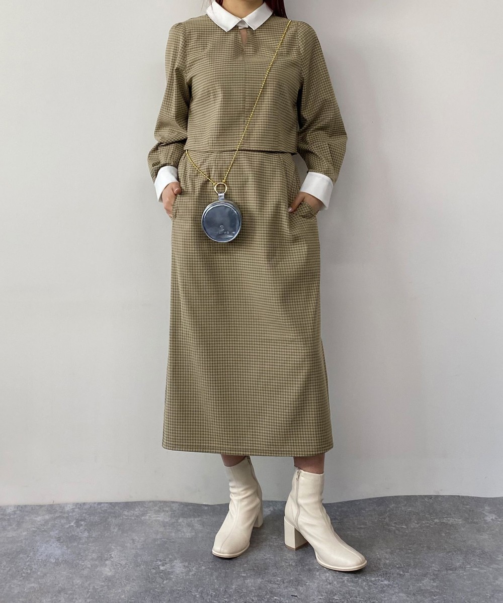 TIME SALE】クレリックセットアップワンピース|【NICOLE CLUB】WEB TIME SALE】クレリックセットアップワンピース|【NICOLE CLUB】WEB