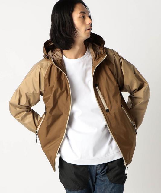 NANGA別注配色切り替えオーロラシェルジャケット