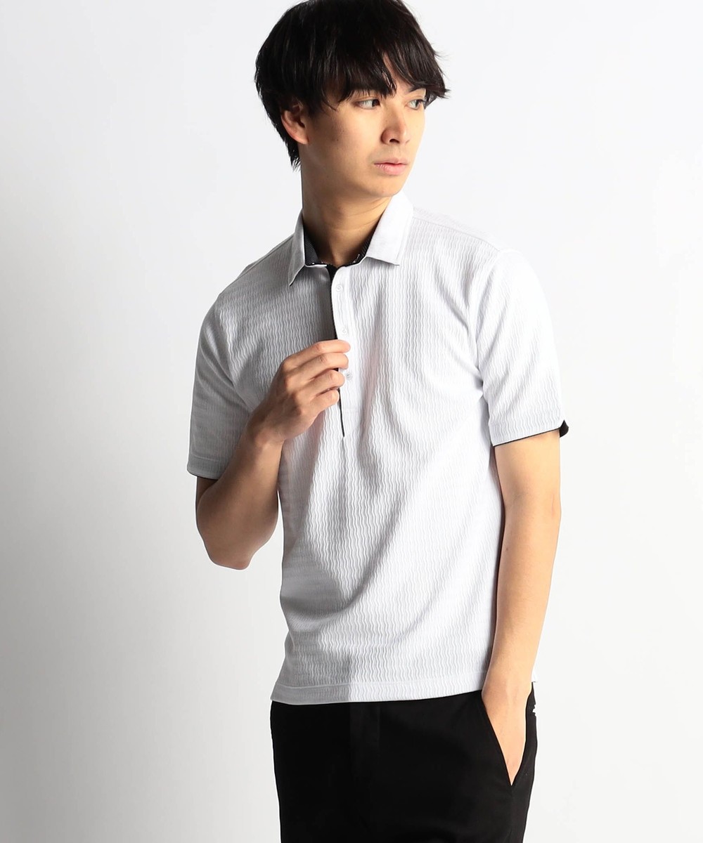 【WEB限定商品】変形針抜ポロシャツ