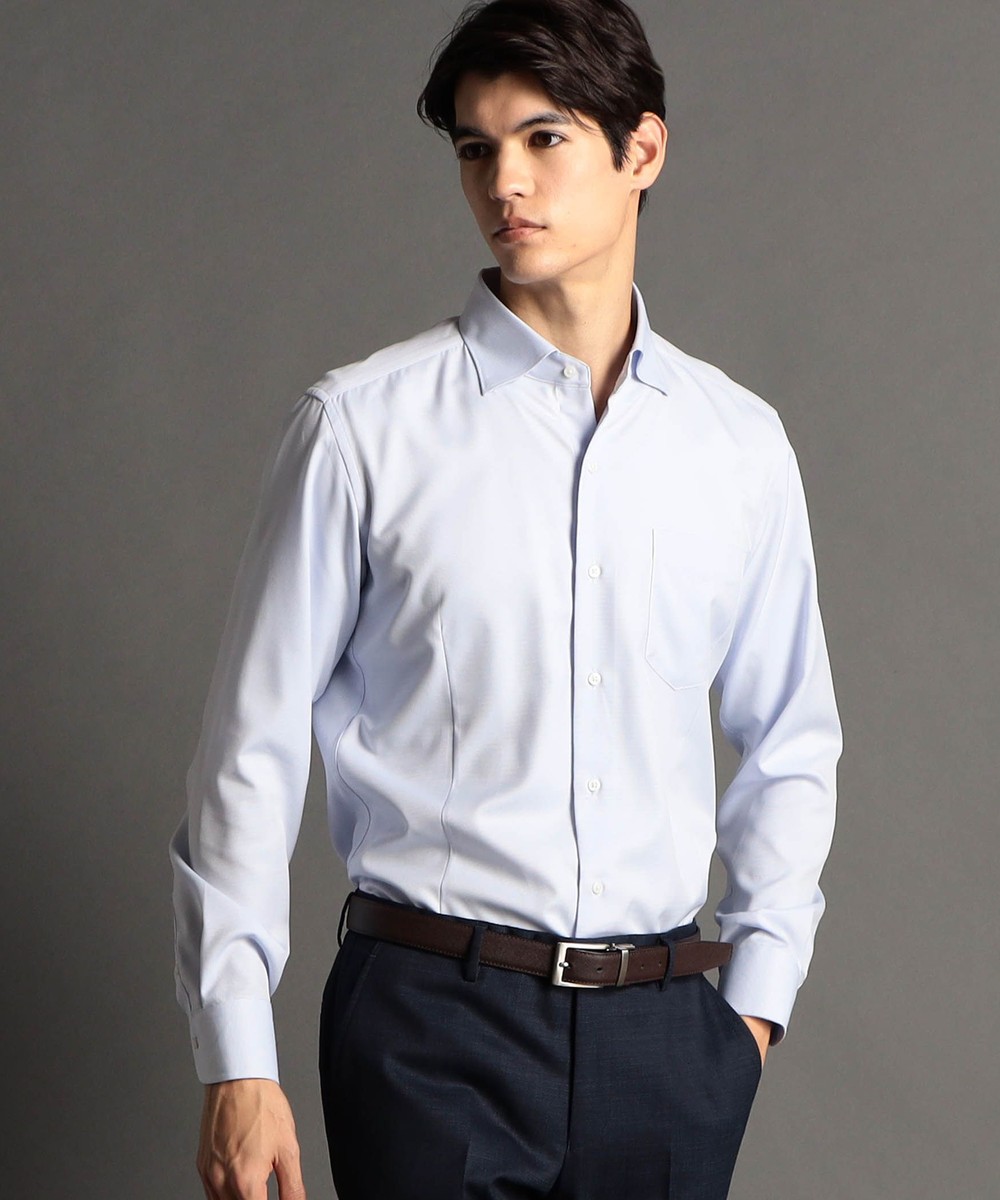 COOLMAXスーパードライ マイクロドビー ドレスシャツ