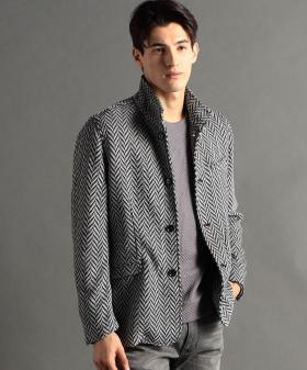 【canal deux Luxe】スタンドカラーブルゾン