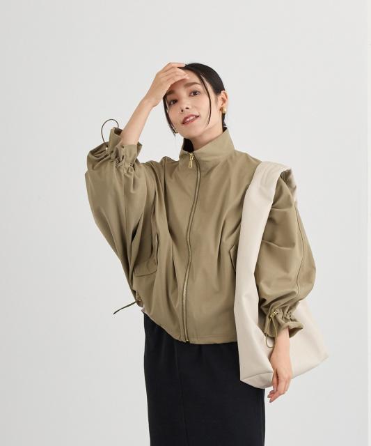 【TIME SALE】裾ドロストブルゾン
