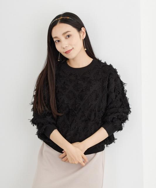フリンジジャガードプルオーバー