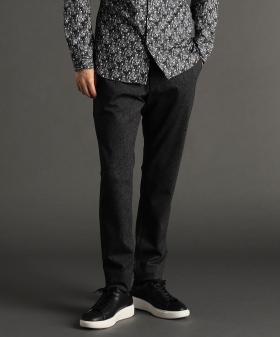 DELEGANT メランジプリントジャージ セットアップパンツ