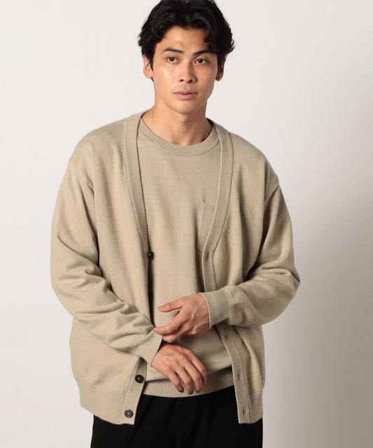 ニットカーディガン