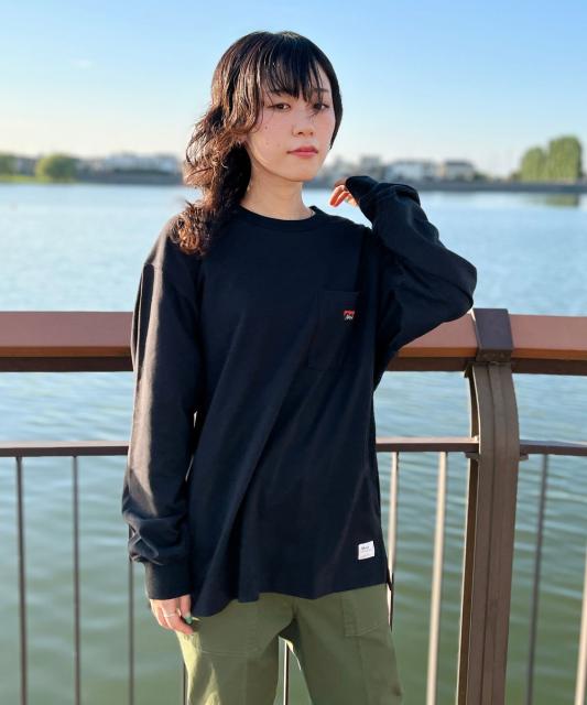 【TIME SALE】NANGA×GrandPARK/ナンガ×グランドパーク別注ポケットロングスリーブTシャツ