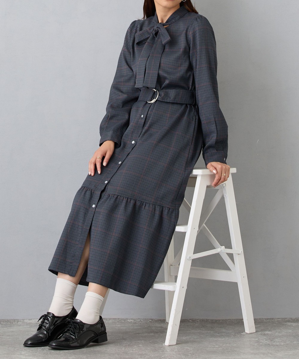 nicole TIME SALE】リボンタイワンピース|その他ワンピース|NICOLE CLUB オンラインショップ|NICOLE CLUB オンラインショップ