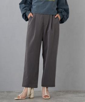 配色ステッチイージーサルエルパンツ