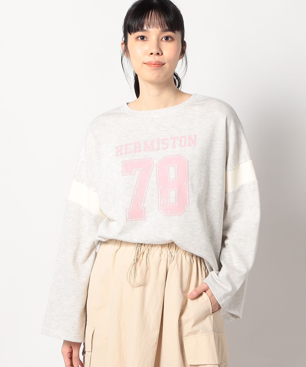 ナンバリングライトトレーナー