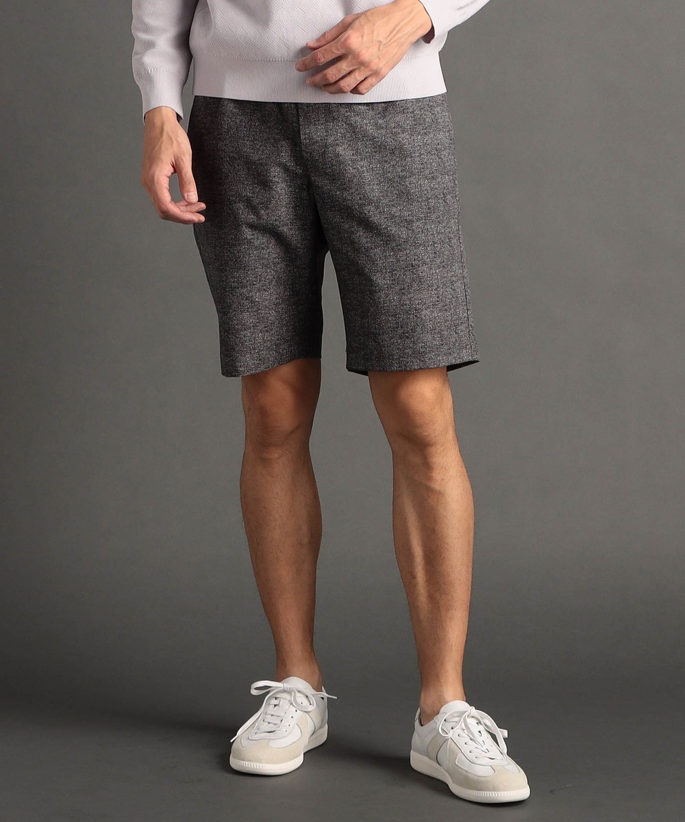 【ex/tra】 メランジプリント ショートパンツ