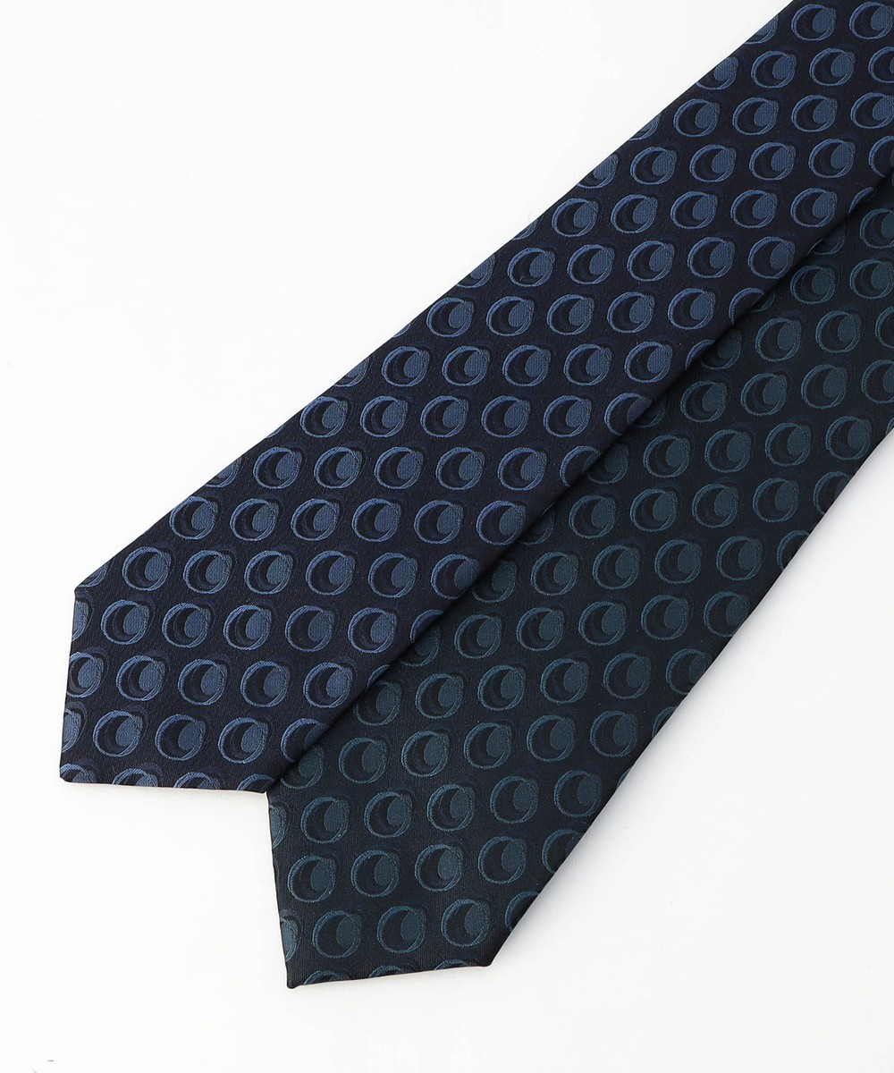 ダークサークルジャカード ネクタイ