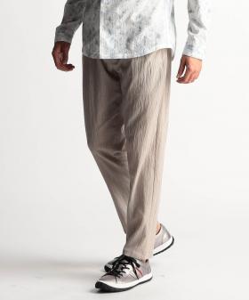 エステルクレープ　イージーパンツ