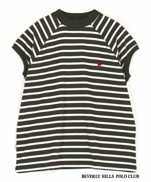 【BEVERLY HILLS POLO CLUB別注 】モックネックラグラン プルオーバー