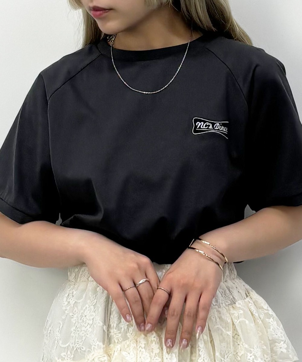 ダイナー刺繍Tシャツ