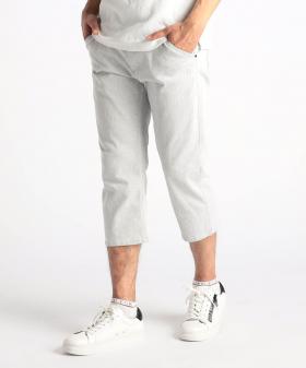 【NICOLE SPORTS】ＴＣシャンブレーツイルクロップドパンツ