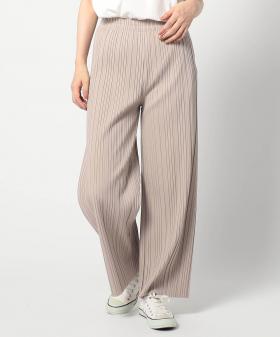 裏起毛 BOXプリーツパンツ