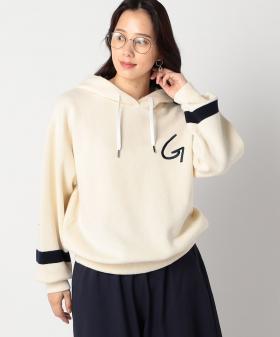 スエットライク「G」ロゴパーカー