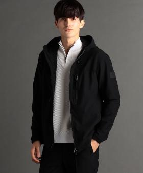 グラフィックハニカム ソフトシェルフーディ