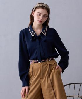 Niccole ニッコール　 レース　上着 楽天市場】HIDEAWAYS NICOLE リーフ柄ジャガード七分袖シャツ