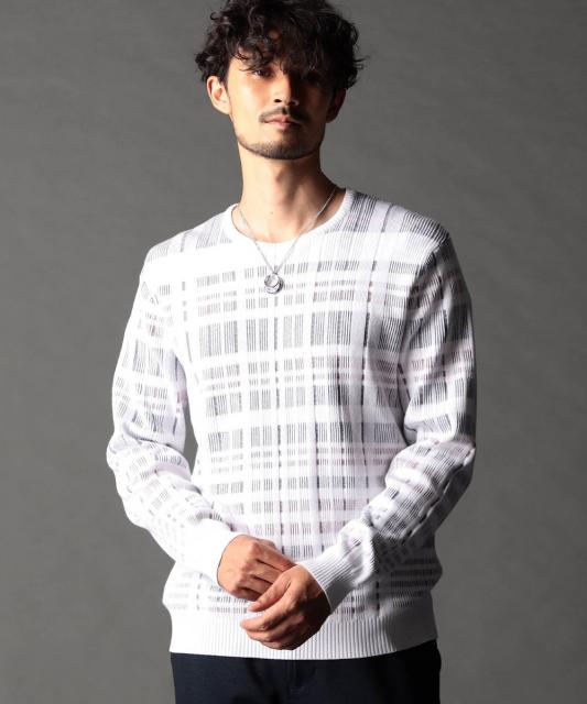 転換裏ボーダーニット