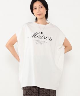 【WALDO】フロントロゴチュニック丈ビッグTシャツ