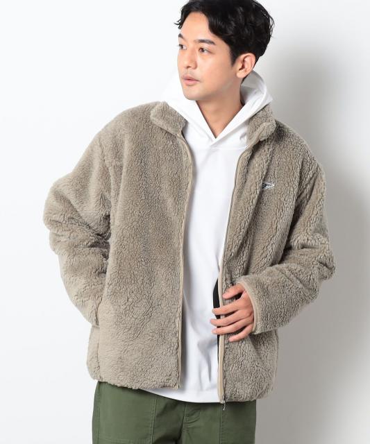 マイクロフリースボンディングジップブルゾン