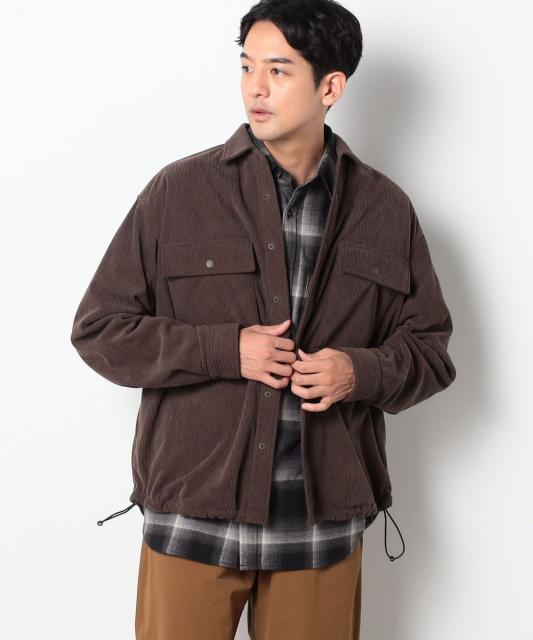 BROOKLYN OVERALL＜ブルックリンオーバーオール＞ポリコール裏起毛マルチシャツ