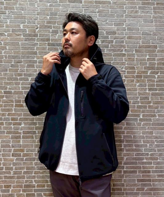 圧縮マイクロカノコジップパーカー