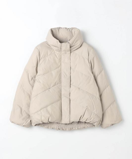 ボリュームカラーダウンブルゾン