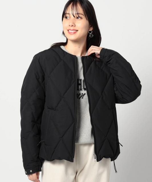 【YDOT別注】ノーカラーダウンブルゾン