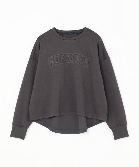 エンボスロゴ　ライトダンボールトレーナー