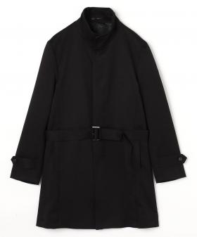 【canal deux Luxe】ウーリーカルゼ スタンドカラーコート