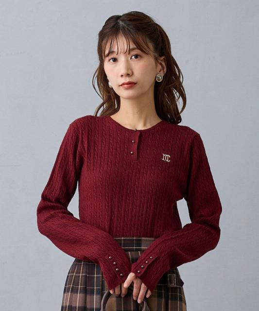 ケーブルコンパクトニット